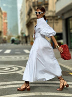 Reina Timeless White Dress Boutique Collection