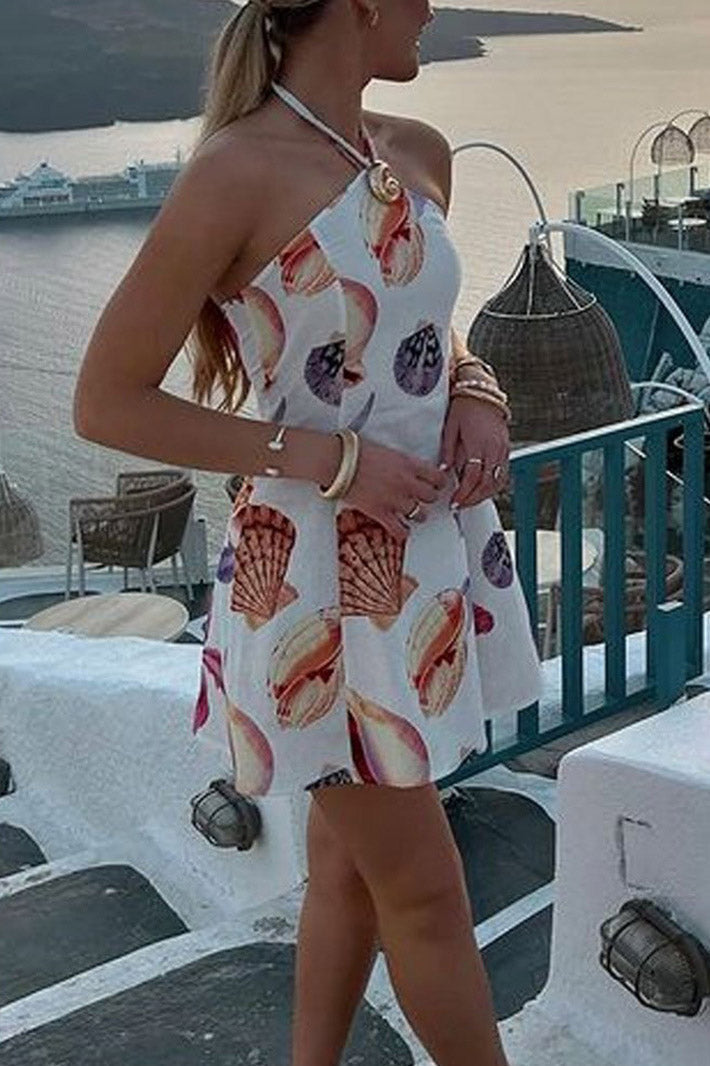 Pamela Aesthetic Mini Dress Seaside Bouquet Boutique Collection