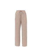 Side-trimmed Slanted Pocket Casual Trousers