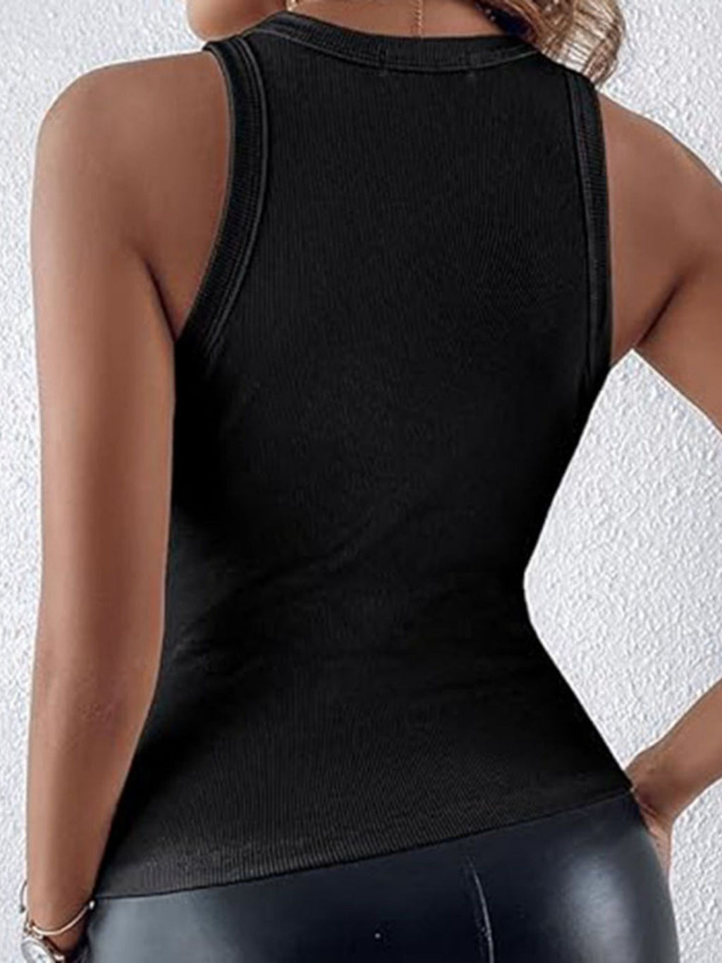 Sequined Leopard Print Color-blocked Crop Top Elastic Vest