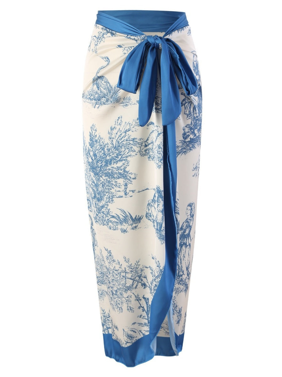 One-piece Swimsuit, Tight-fitting And Slimming, Retro-style Strappy