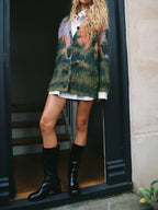 Landscape Knit Coat