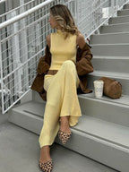 Soft Mellow Knitwear Two Sets