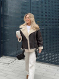 | Winter coat: long sleeve women's jacket