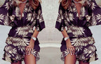 Norma Elevated Dress Batwing Sleeves Boutique Collection