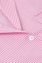 Plaid Blouse Cotton Two-piece Outfit