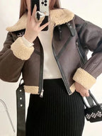 Marta Leather Coat