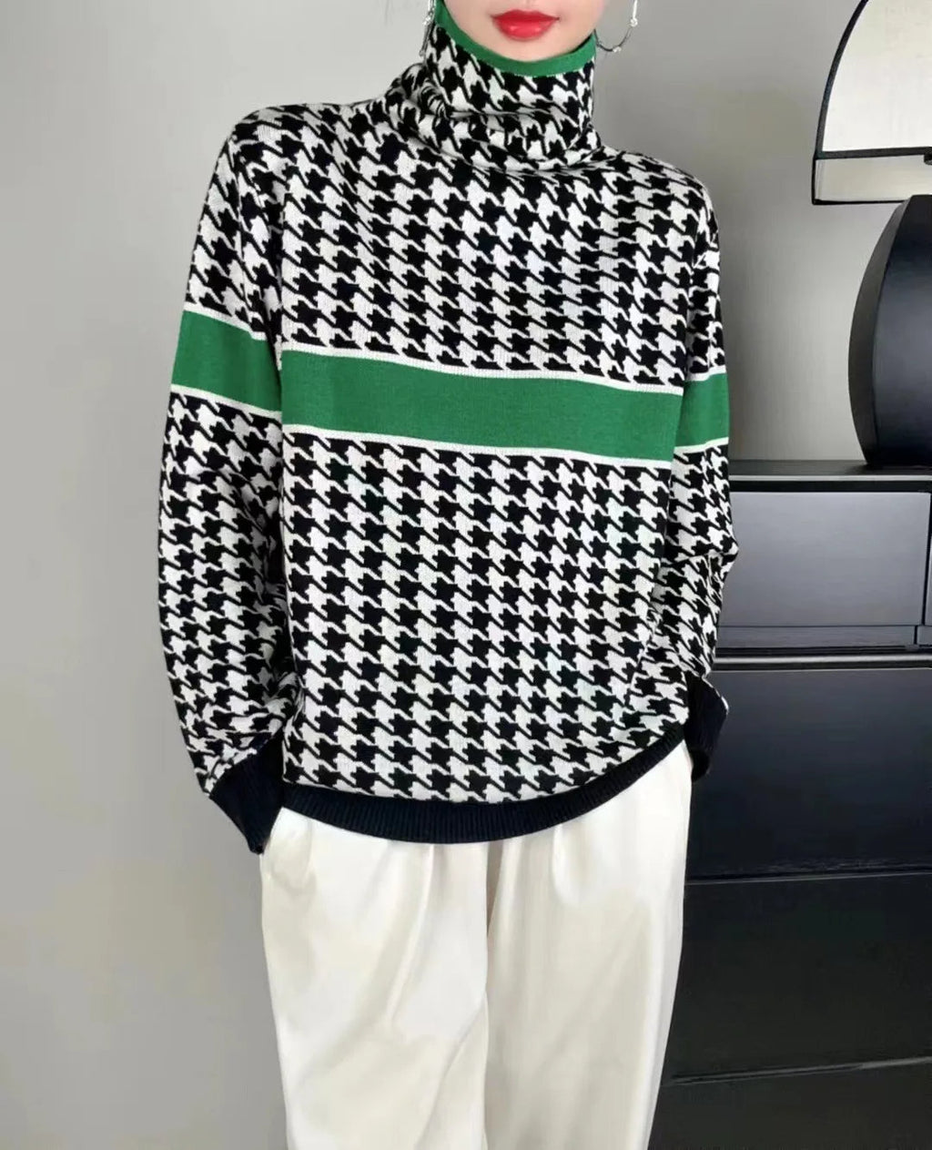| Elegant turtleneck sweater