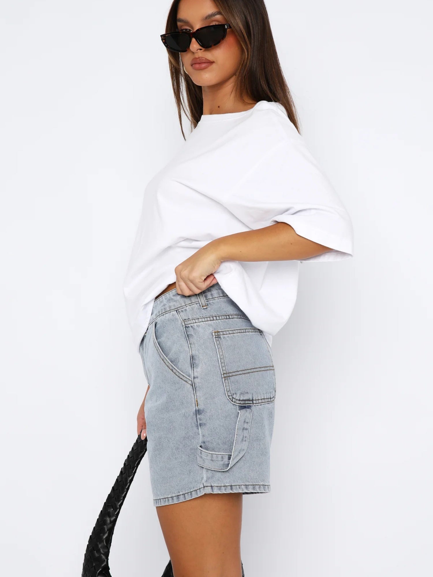 Pocket Washed Straight-fit Jeans