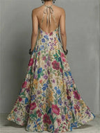 Floral Print Midi Dress