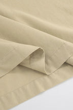 Halter Neck Backless Cotton Linen Dress