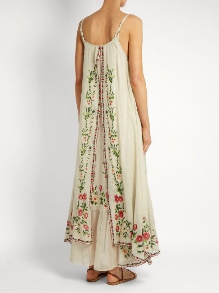 Floral Print Maxi Dress
