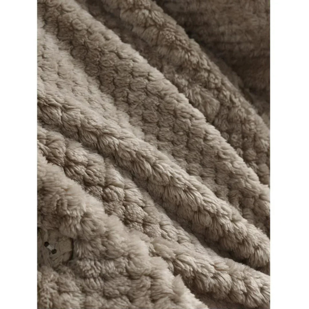| Ribbed Hooded Coat