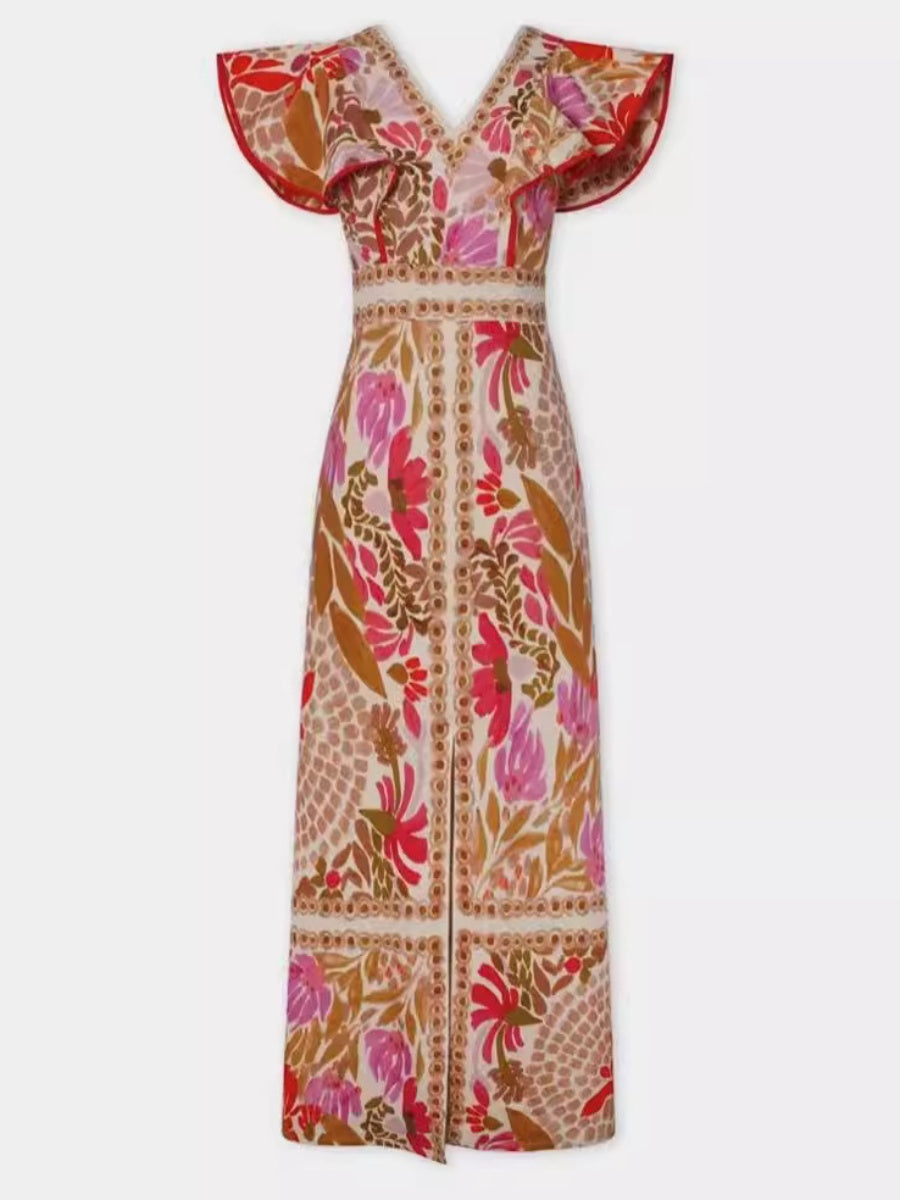 Liber Summer Women's Printed Maxi Dresses