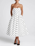 Polka Dots Maxi Dresses