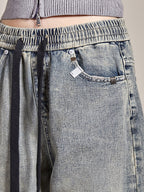 American retro straight Boyfriend Jeans