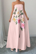 Florence Romantic Floral Tube Dress