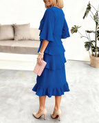 Annalise | Ruffle Dress