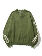 Oversized Skeleton Knit Sweater