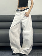 Minimalist Seamless Design Baggy Jeans