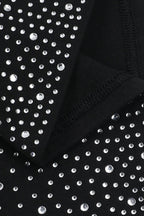 Halter Rhinestone Bodycon Party Dress