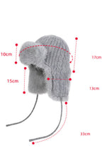 Fleece Lined Knit Trapper Hat