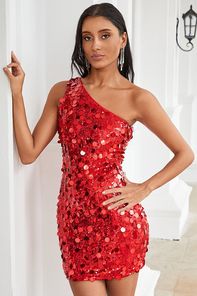 Sequin Bodycon Mini Dress
