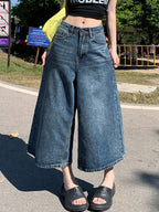 American Vintage Loose Denim Shorts