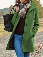 | Long Double Breasted Coat