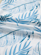Tropical Wide Leg Pants | Shirred Waist Women__ Style