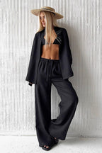Oversized Long Sleeve Blouse