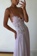 Amelie Lace Bustier Dress