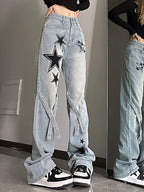 Slim Trendy Versatile Loose Flare Jeans