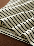 Striped Print U Neck Tank Top