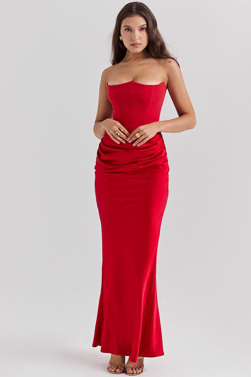 Corset Backless Bodycon Dress