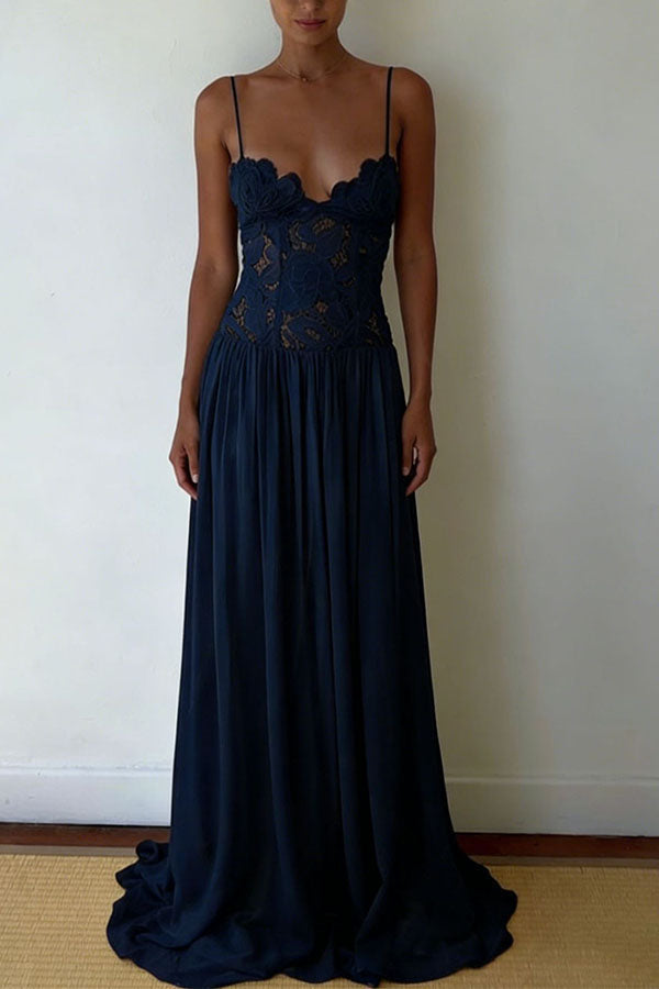 Amelie Lace Bustier Dress