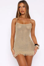 Sexy Bodycon Mini Boho Dress