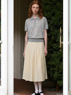 Soft And Cozy Fine Wool Basic Solid Color T-shirt