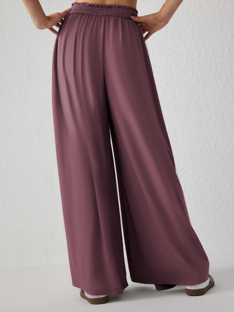 Loose-fit Culottes Pants Wide-leg Pants Drape Skirts