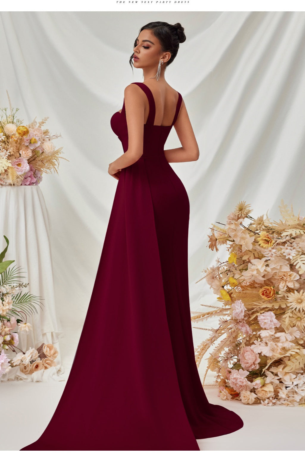 Bodycon Slit Maxi Dress