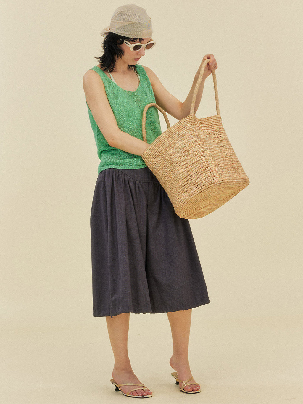 Solid Color Simple Tank Top
