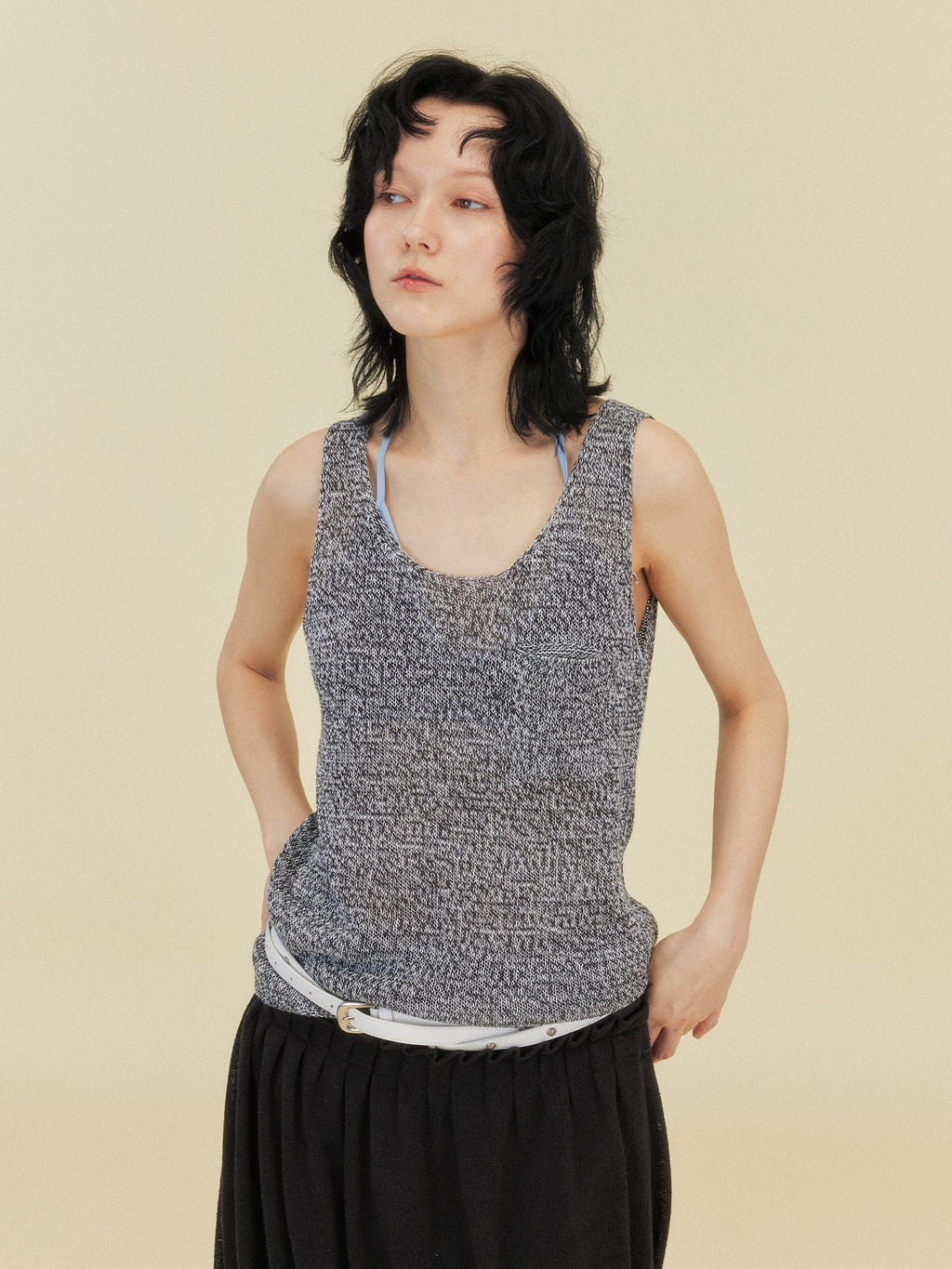 Solid Color Simple Tank Top