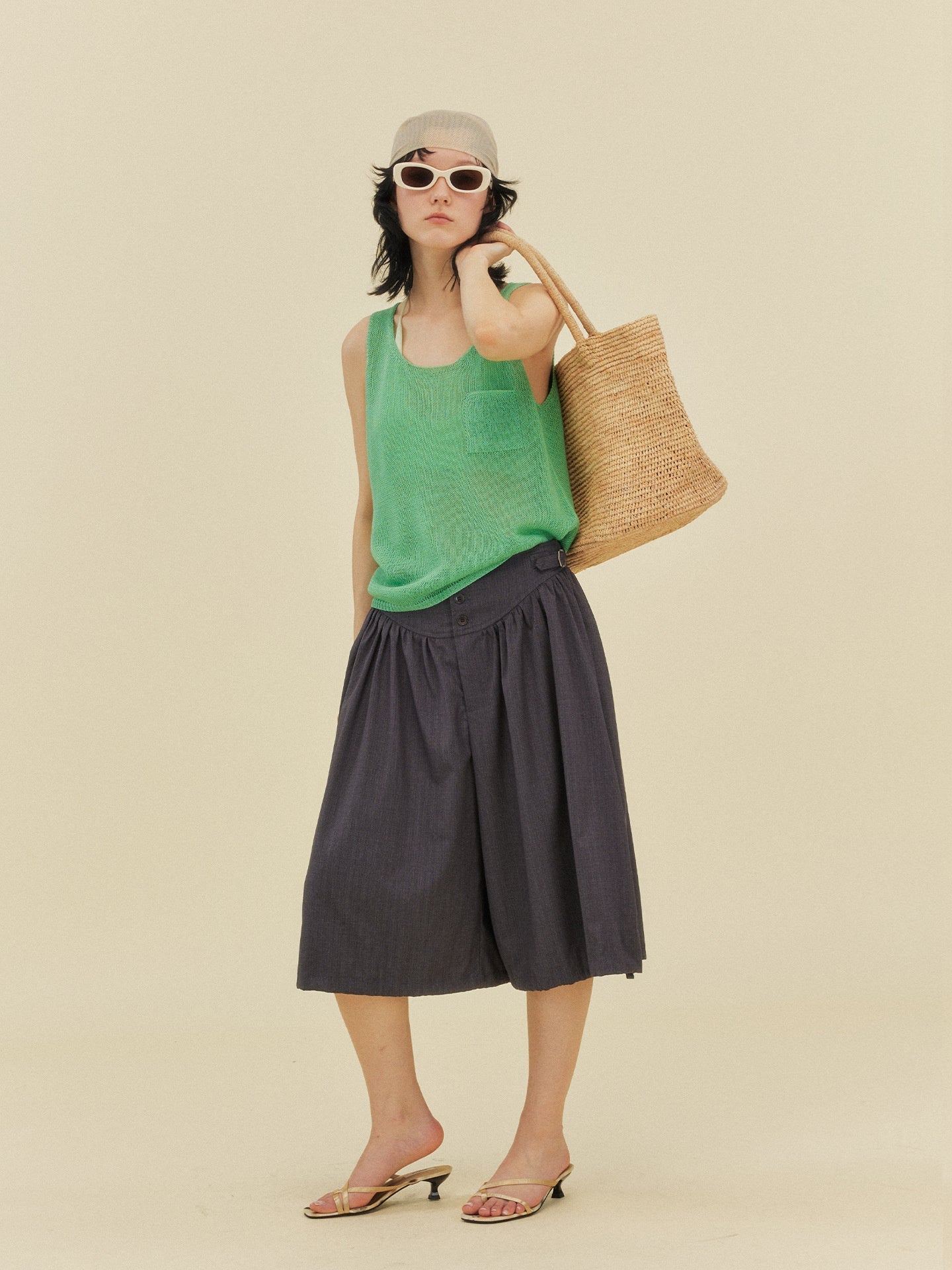 Solid Color Simple Tank Top