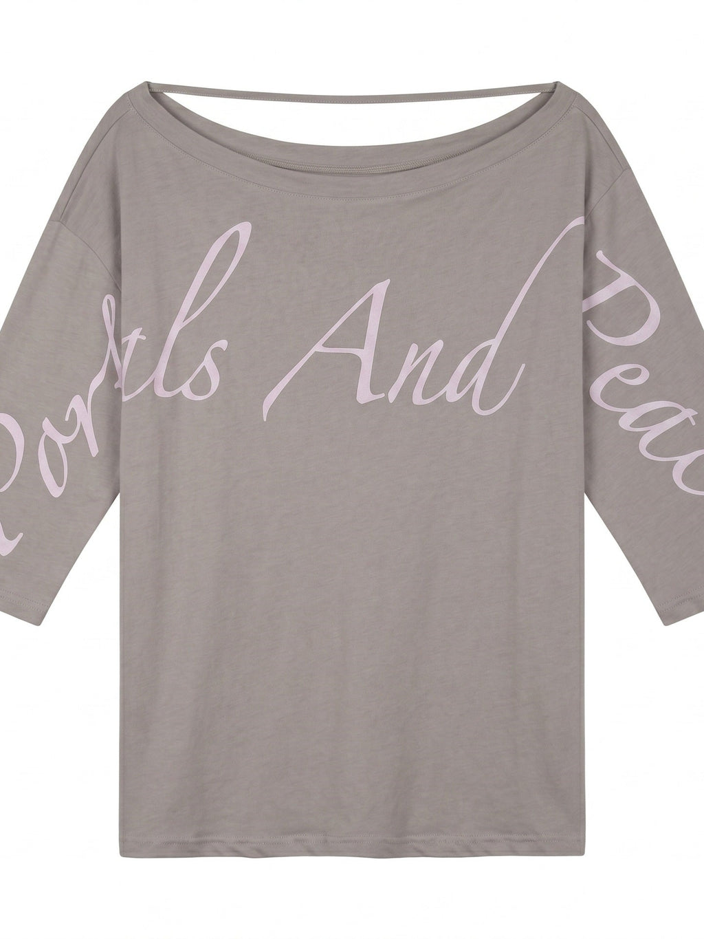 Creative Asymmetrical Print Top