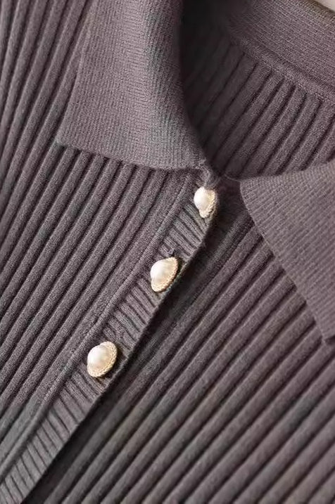 Collared Maxi Sweater Dress