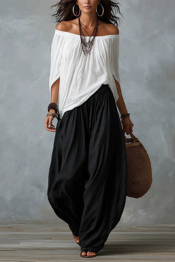 Elena Boho Chic Two-Piece Set