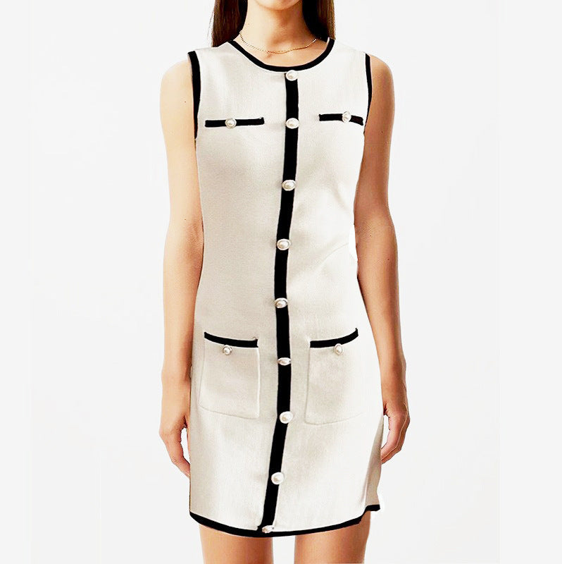 Vivienne Multi-Pocket Sweater Dress