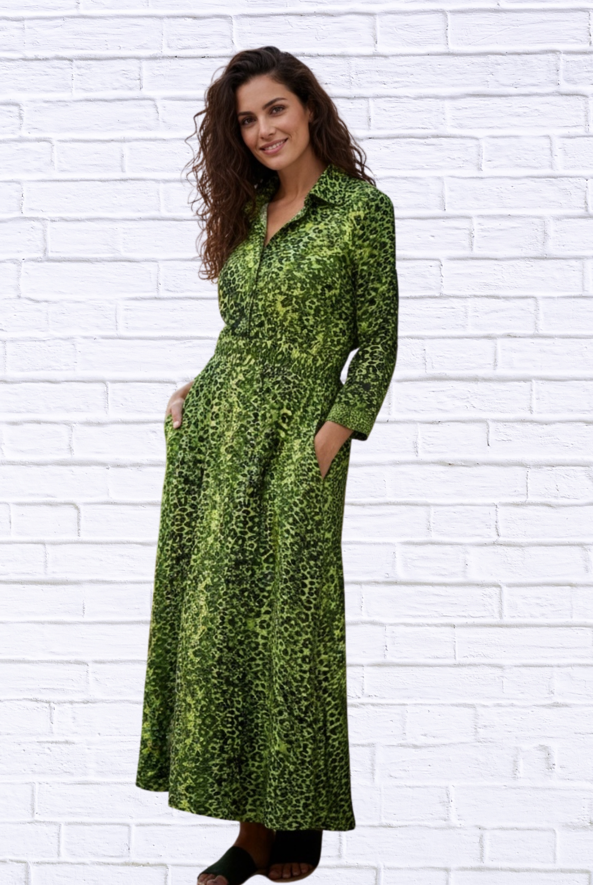 Leopard Wrap dress
