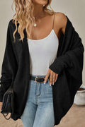 Solid Color Mid Length Cardigan