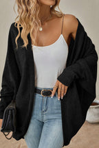 Solid Color Mid Length Cardigan